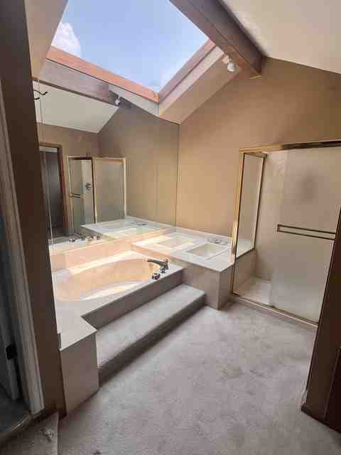 Dated primary bathroom before renovation in Centennial, CO